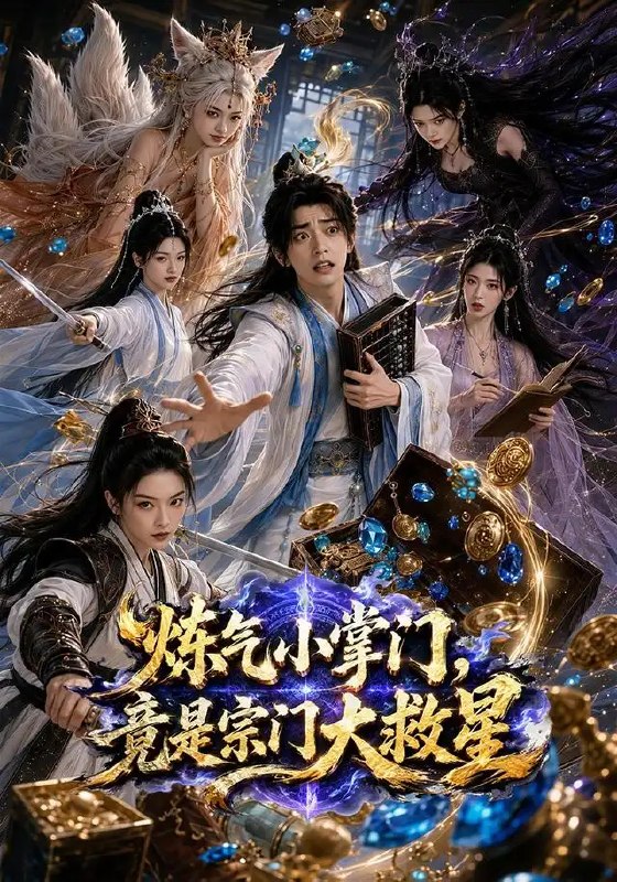 名称：炼气小掌门，竟是宗门大救星&炼气小掌门竟是宗门大救星（72集）AI短剧描述：当宗门倾覆、风雨飘摇之际，谁能想到那个被视作废物的炼气小掌门，竟是力挽狂澜的宗门大救星？七十二集跌宕起伏，看他以微末之身承千钧之重，于绝境中执剑问天，逆转乾坤