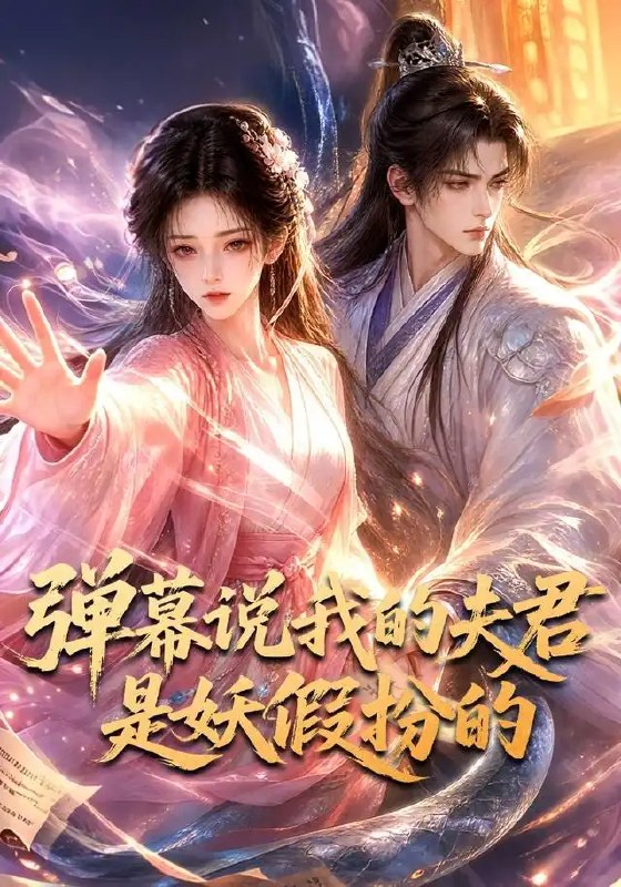 名称：弹幕说我的夫君是妖假扮的（22集）AI短剧描述：红烛帐暖，她本以为觅得良人，却惊见虚空弹幕如飞雪——字字诛心，道她枕边夫君乃妖物假扮