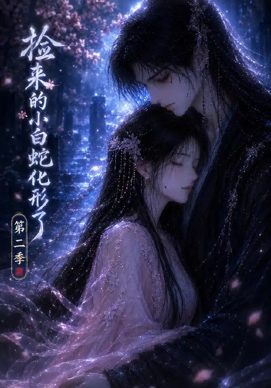 名称：捡来的小白蛇化形了第二季（45集）AI短剧描述：灵渊再启，宿缘重牵