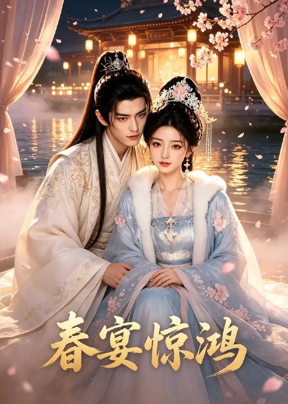 名称：春宴惊鸿（50集）AI短剧描述：春宴之上，惊鸿照影，她本是旁观者，却误入一场权谋棋局