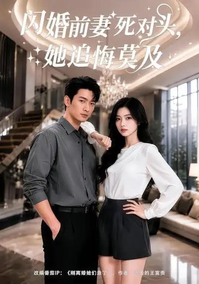 名称：闪婚前妻死对头，她追悔莫及&闪婚前妻死对头她追悔莫及（51集）AI短剧描述：雨夜离婚签字，她赌气闪婚死对头，本以为是报复，却撞进他蓄谋已久的深情