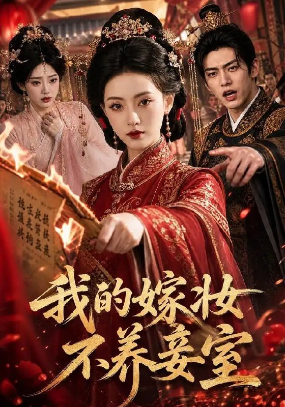 名称：我的嫁妆不养妾室（66集）AI短剧描述：清冷嫡女携万贯嫁妆下嫁寒门举子，本以为是良人，却见他纳妾成瘾、贪慕虚荣