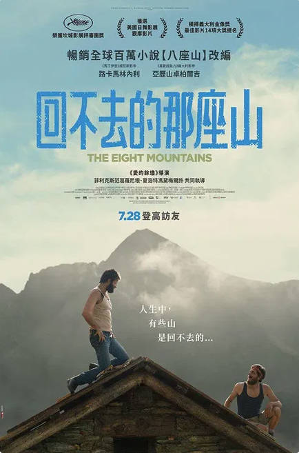 名称：意大利电影《八座山》（2022）描述：◎上映日期　2022-05-18(戛纳电影节) / 2022-12-14(比利时) / 2022-12-22(意大利)链接：🔗夸克：