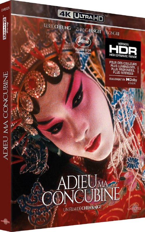 🎬 豆瓣电影Top250 No.2｜霸王别姬 (1993）4K UHD原盘REMUX 杜比视界 内封简英字幕⭐️ 评分: 8.0 / 地区: CN, HK / 类型: 剧情🎬 导演: 陈凯歌👥 主演: 张国荣 / 张丰毅 ...📖 简介: 段小楼（张丰毅 饰）与程蝶衣（张国荣 饰）是一对打小一起长大的师兄弟，两人一个演生，一个饰旦，一向配合天衣无缝，尤其一出《霸王别姬》，更是誉满京城，为此，两人约定合演一辈子《霸王别姬》