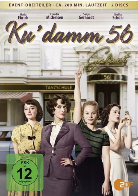 名称：[德剧]《选帝侯大街56》（2016）描述：导演: Sven Bohse主演: 克劳迪亚·米歇尔森 / 桑雅·杰哈特 / Maria Ehrich / 萨宾·塔布瑞亚 / Trystan Pütter / 更多…类型: 剧情 / 爱情 / 同性 / 音乐 / 历史制片国家/地区: 德国单集片长: 90分钟链接：🔗夸克：