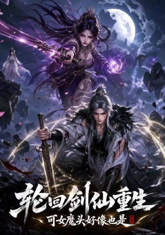 名称：轮回剑仙重生，可女魔头好像也是&轮回剑仙重生可女魔头好像也是（68集）AI短剧描述：轮回剑仙携满身霜雪重临于世，却发现那位宿敌女魔头竟也重生了