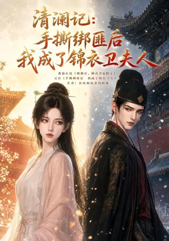 名称：清澜记：手撕绑匪后我成了锦衣卫夫人&清澜记手撕绑匪后我成了锦衣卫夫人（100集）AI短剧描述：惊风乱飐，她于匪窟绝境中执刃破局，智勇双全的手撕绑匪，竟意外叩开锦衣卫的权谋之门