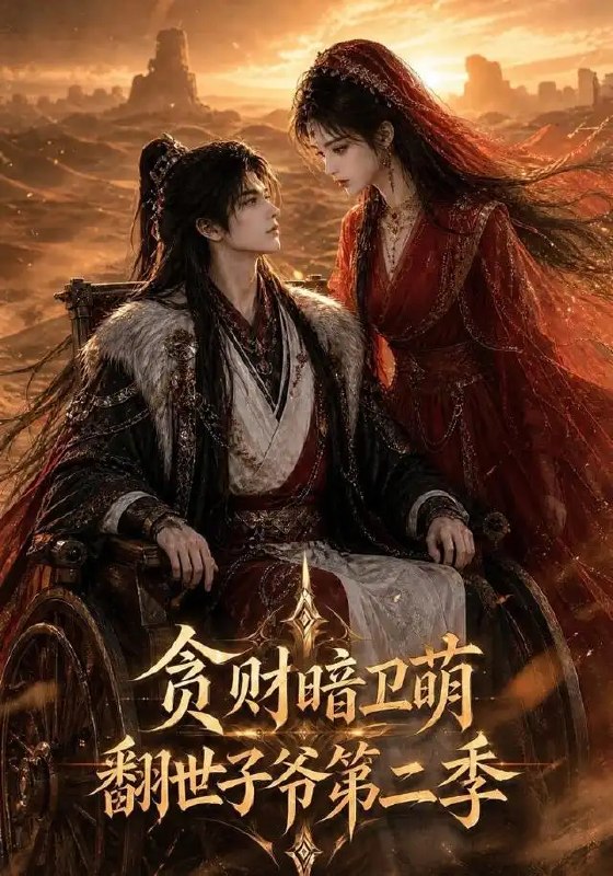 名称：贪财暗卫萌翻世子爷第二季（76集）AI短剧描述：暮色染透王府檐角，贪财暗卫揣着碎银溜出偏门，却撞进世子温热的怀抱