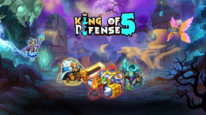 名称：【手机游戏】塔防之王5 v1.3内置菜单描述：【游戏名称】：King of Defense 5: TD Games【游戏语言】：中文【游戏大小】：206.5 MB【游戏版本】：1.3【游戏包名】：com.joyup.td.tower.defense.battle.kingofdefense链接：🔗夸克：