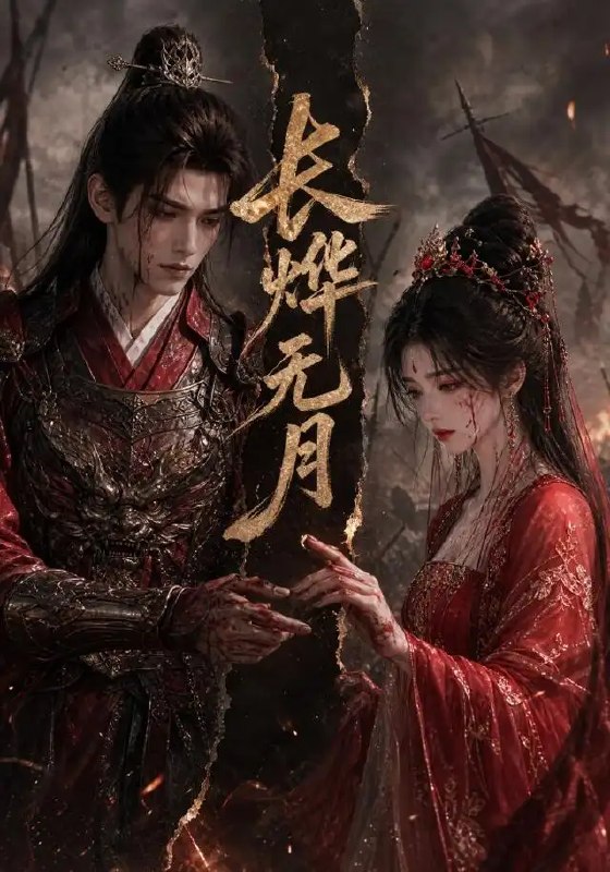 名称：长烨无月（147集）AI短剧描述：月隐长烨，霜华覆尽千年孤城