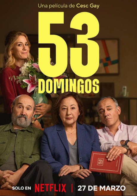 名称：西班牙电影《53个周日》（2026）[夸克网盘]描述：导演: 西斯科·盖伊主演: 哈维尔·卡马拉 / 卡门·马奇 / 哈维尔·古铁雷斯 / 亚历山德拉·希门内斯 / 里卡多·拉卡马拉 / 更多…类型: 剧情 / 喜剧制片国家/地区: 西班牙上映日期: 2026-03-27(西班牙网络)片长: 78分钟链接：🔗夸克：