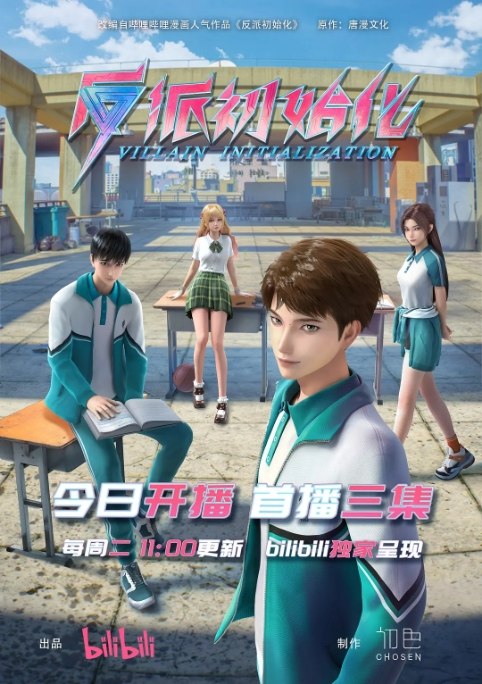 名称：[国剧]《反派初始化》（2024）描述：导演: 林灵均主演: 陈张太康 / 钱文青 / 陶典 / 曾梦玉类型: 动作 / 动画 / 奇幻 / 冒险制片国家/地区: 中国大陆单集片长: 18分钟链接：🔗夸克：